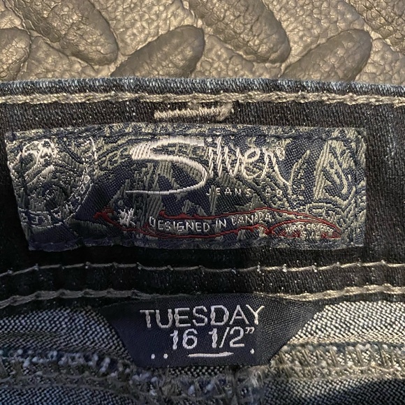 “Tuesday” Silver Jeans - Picture 4 of 5